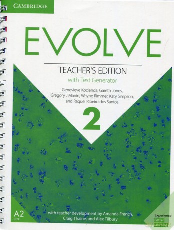 Evolve Level 2 Teacher's Edition with Test Generator - Genevieve Kocienda, Gareth Jones [KSIĄŻKA]