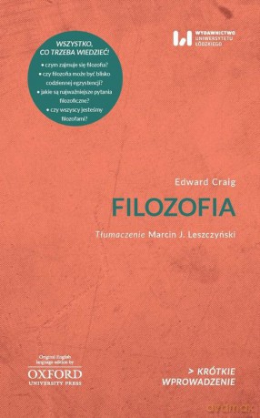 Filozofia - Edward Craig [KSIĄŻKA]