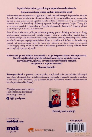 Gra pozorów - Katarzyna Gacek [KSIĄŻKA]