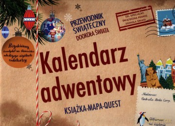 Kalendarz adwentowy Przewodnik świąteczny dookoła świata [KSIĄŻKA]