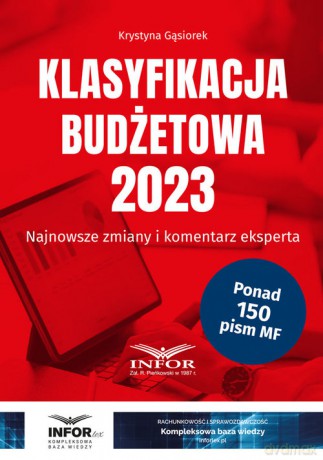 Klasyfikacja Budżetowa 2023 - Krystyna Gąsiorek [KSIĄŻKA]