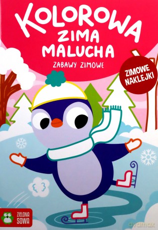 Kolorowa zima malucha Zabawy zimowe [KSIĄŻKA]