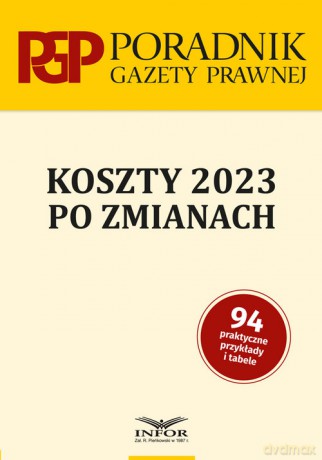 Koszty 2023 po zmianach [KSIĄŻKA]