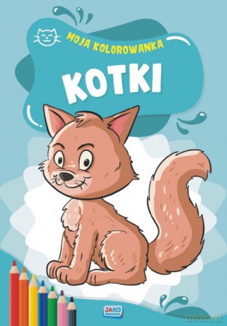 Kotki Moja kolorowanka 2 sztuki [KSIĄŻKA]