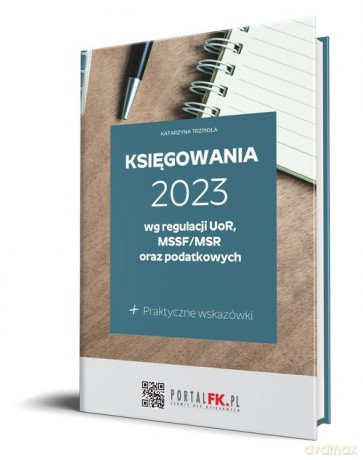Księgowania 2023 - Katarzyna Trzpioła [KSIĄŻKA]