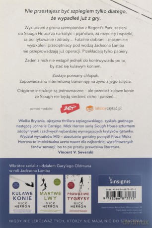 Kulawe konie - Mick Herron [KSIĄŻKA]