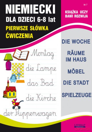 Niemiecki dla dzieci Zeszyt 7 - Monika Basse, Joanna Bednarska [KSIĄŻKA]
