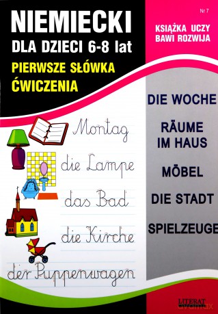 Niemiecki dla dzieci Zeszyt 7 - Monika Basse, Joanna Bednarska [KSIĄŻKA]