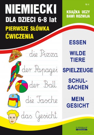Niemiecki dla dzieci. 6-8 lat - Monika Basse, Joanna Bednarska [KSIĄŻKA]