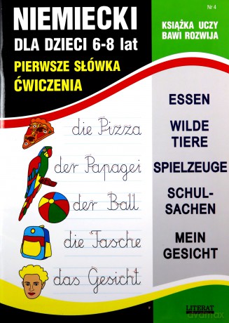 Niemiecki dla dzieci. 6-8 lat - Monika Basse, Joanna Bednarska [KSIĄŻKA]