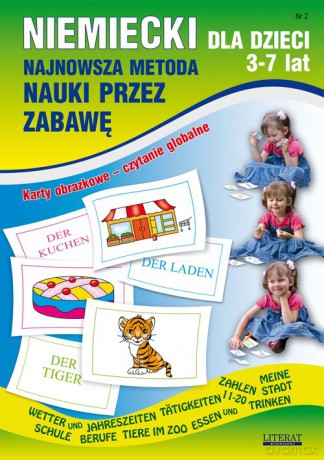 Niemiecki dla dzieci. Zeszyt 2. 3-7 lat - Monika Basse, Katarzyna Piechocka-Empel [KSIĄŻKA]