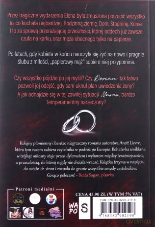 Papierowy mąż - Anett Lievre [KSIĄŻKA]