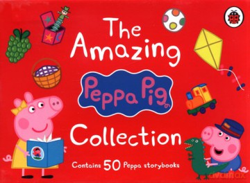 Peppa Pig The Amazing Collection 1-50 Red Box [KSIĄŻKA]