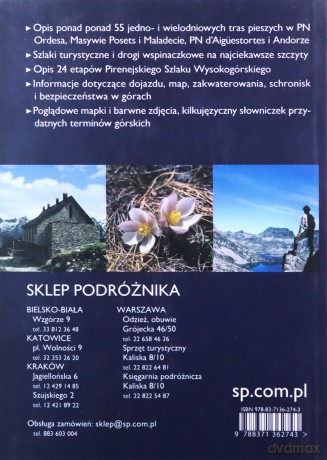 Pireneje (Tom 2) Hiszpania Andora i Pirenejski szlak wysokogórski - Kev Reynolds [KSIĄŻKA]