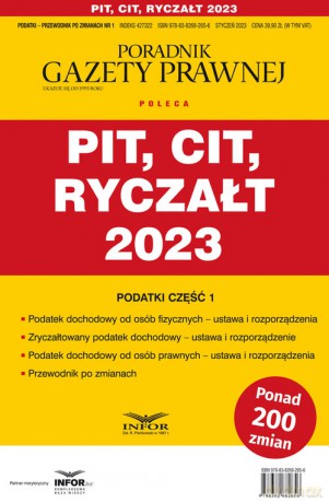 Pit Cit Ryczałt 2023 [KSIĄŻKA]