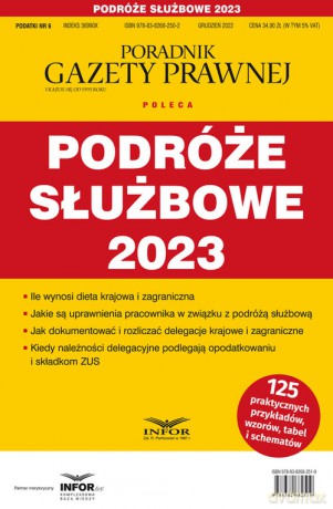Podróże służbowe 2023 [KSIĄŻKA]
