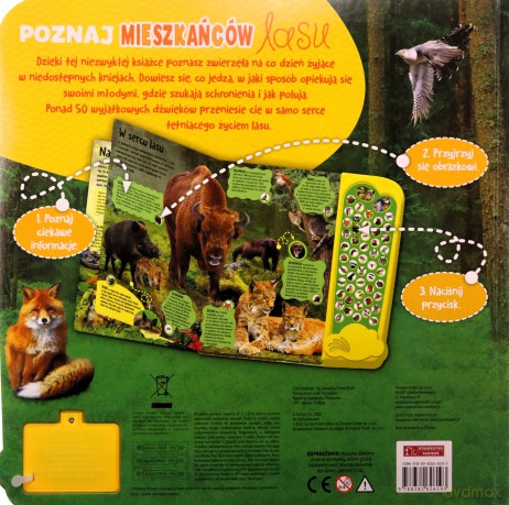 Poznaj mieszkańców lasu [KSIĄŻKA]