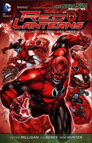 Red Lanterns Vol. 1 Blood And Rage - Peter Milligan [KOMIKS]