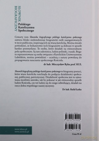 Słownik biograficzny polskiego katolicyzmu społecznego (Tom 4) [KSIĄŻKA]