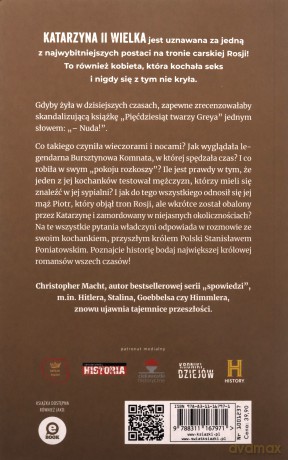 Spowiedź carycy Katarzyny II - Christopher Macht [KSIĄŻKA]