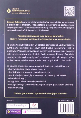 Święta geometria w uzdrawianiu - Jeanne Ruland [KSIĄŻKA]