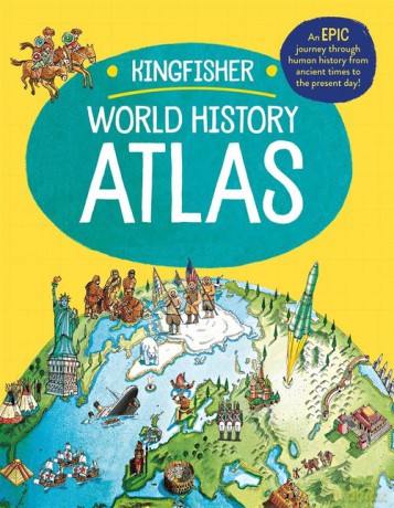 The Kingfisher World History Atlas - Simon Adams [KSIĄŻKA]