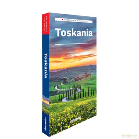 Toskania 2w1 przewodnik + atlas - Kamila Kowalska [KSIĄŻKA]