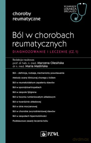 WGLS Choroby reumatyczne. Ból w chorobach reumatycznych - Marzena Olesińska, MariaMaślińska [KSIĄŻKA]