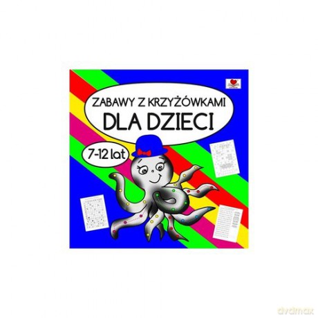 Zabawy z krzyżówkami dla dzieci [KSIĄŻKA]