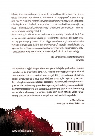 Zaburzenia borderline u młodzieży - Lidia Cierpiałkowska, Iwona Grzegorzewska [KSIĄŻKA]