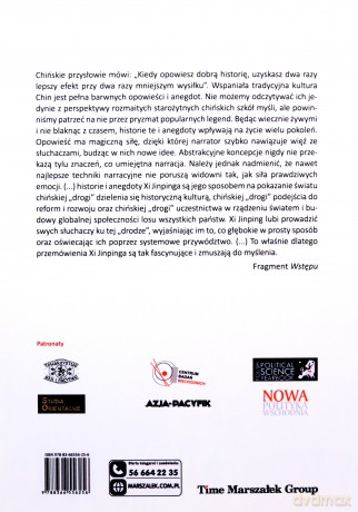 Zbiór przypowieści w przemówieniach Xi Jinpinga o zarządzaniu Chinami [KSIĄŻKA]