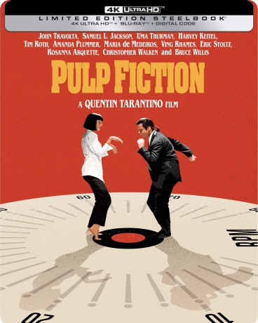 Pulp Fiction (steelbook) [Blu-Ray 4K]+[Blu-Ray]
