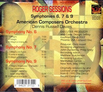 Davies,Americ.Composers Orch.: Sessions:Symph.N.6,7,9 [CD]