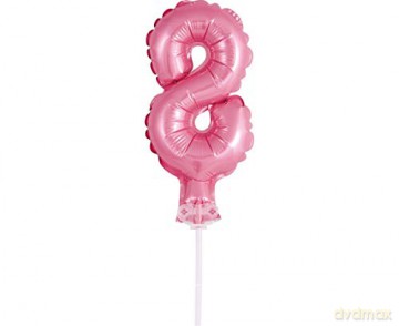 Balon foliowy 13 cm na patyczku