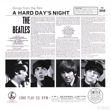 The Beatles: A Hard Day's Night (Limited) [Winyl]
