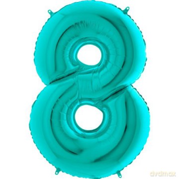 Balon Numer 8 Tiffany 178Ti-P