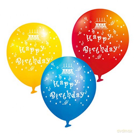 Balony 006749 6 szt 23 cm