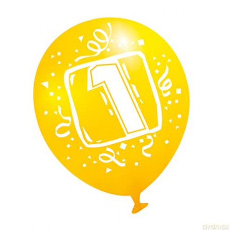 Balony 092841 6 szt 23 cm