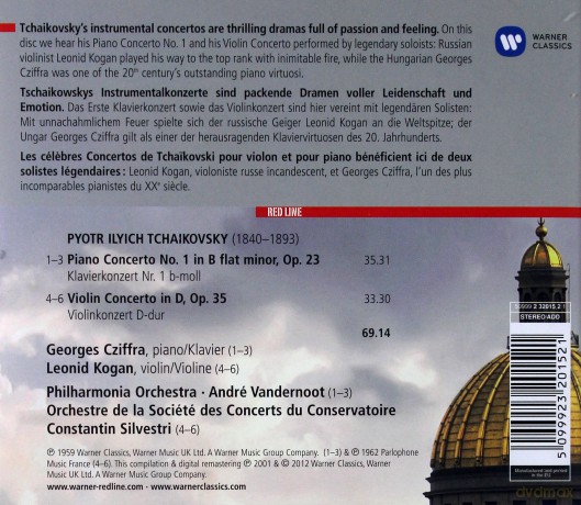 Cziffra/Kogan: Piano-Concertos, Violinconcerto [CD]