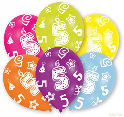 Balony 380946 6 szt
