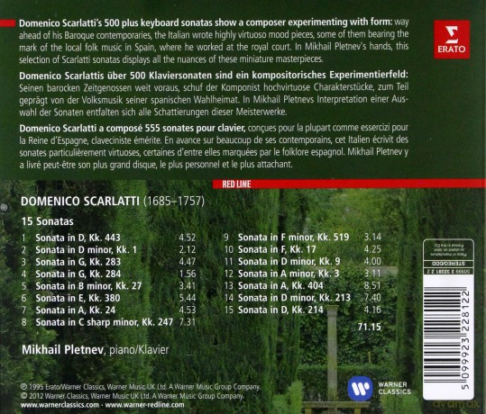 Mikhail Pletnev: Sonatas [CD]