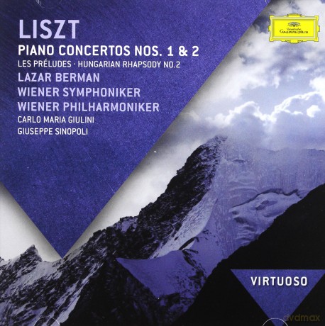 Lazar Berman: Liszt:Piano Conc. 1 & 2 (Virtuoso) [CD]