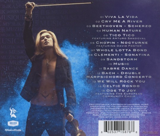 David Garrett: Music [CD]