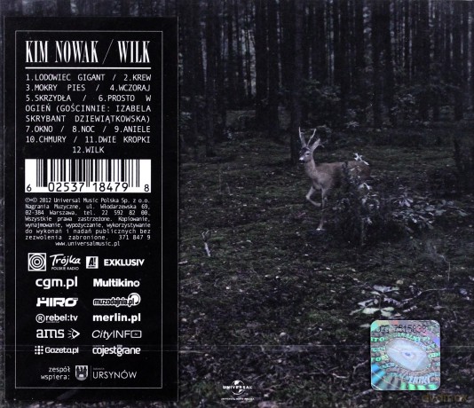 Kim Nowak: Wilk [CD]