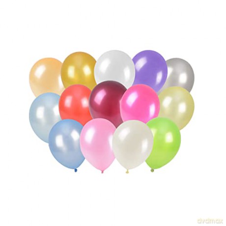 Balony metalizowane premium (12 szt.)