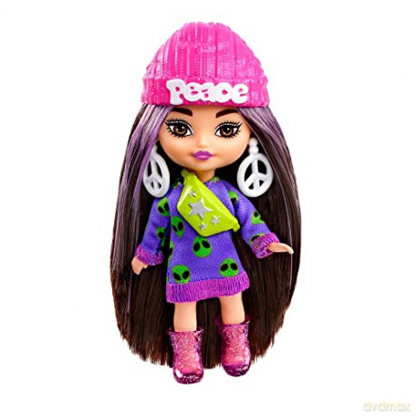 Barbie Extra Mini Minis Lalka 8 cm Ast Hln44 Wb4
