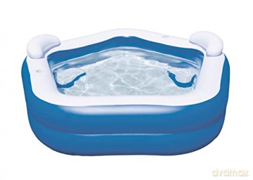 Basen dmuchany rodzinne SPA z miejscami siedzącymi 213x207x69 cm Bestway 54153
