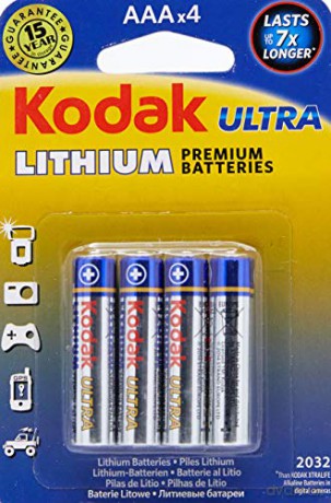 Bateria K3A-4 Ultra Lithium AAA Kodak