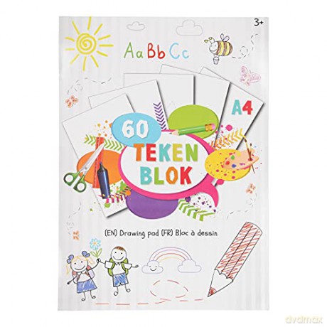 Blok rysunkowy A4 Teken Blok 60k