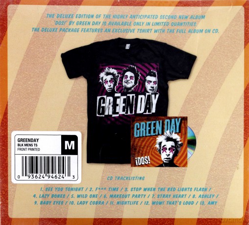 Green Day: Dos! + T-Shirt M [CD]